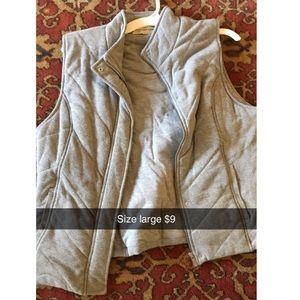 Silver vest